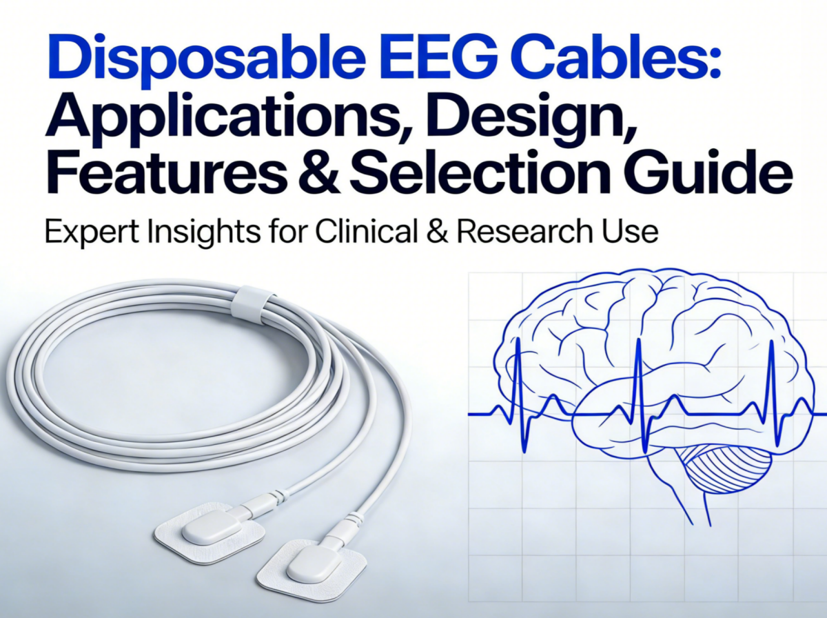 Disposable EEG Cables: Applications, Design Features & Ultimate Selection Guide