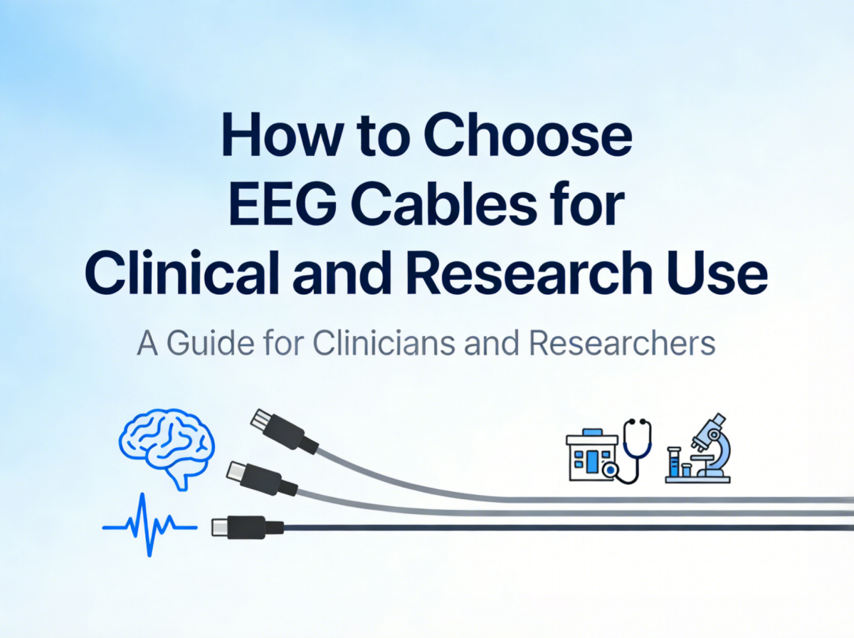 How to Choose EEG Cables for Clinical and Research Use