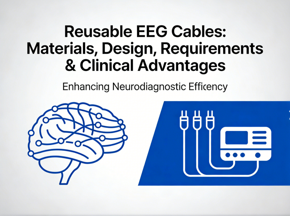 Reusable EEG Cables: Materials, Design Requirements & Clinical Advantages